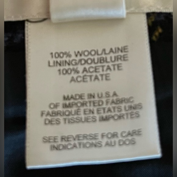 Talbots tartan plaid wool miniskirt size 12 - Picture 5 of 5